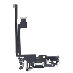 Charging Port Flex Cable For iPhone 12 Pro Max (Premium) (Pacific Blue)