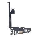 Charging Port Flex Cable For iPhone 12 Pro Max (Premium) (Gold)