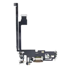 Charging Port Flex Cable For iPhone 12 Pro Max (Premium) (Gold)