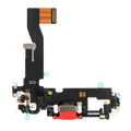 Charging Port Flex Cable For iPhone 12 (Premium) (Red)