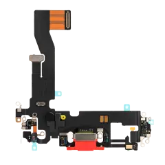 Charging Port Flex Cable For iPhone 12 (Premium) (Red)