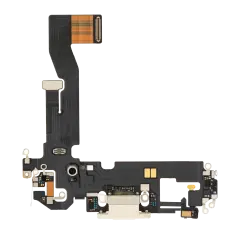 Charging Port Flex Cable For iPhone 12 Pro (Premium) (Gold)