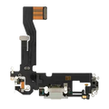 Charging Port Flex Cable For iPhone 12 Pro (Premium) (Silver)