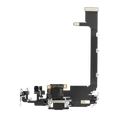 Charging Port Flex Cable With Board For iPhone 11 Pro Max (Premium) (Space Gray)