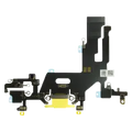 Charging Port Flex Cable For iPhone 11 (Premium) (Yellow)