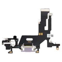 Charging Port Flex Cable For iPhone 11 (Premium) (Purple)