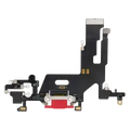 Charging Port Flex Cable For iPhone 11 (Premium) (Red)