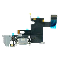 Charging Port Flex Cable For iPhone 6 (Premium) (Silver)