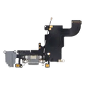 Charging Port Flex Cable For iPhone 6S (Premium) (Space Gray)