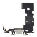 Charging Port Flex Cable For iPhone 8 (Aftermarket) (Silver)