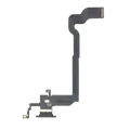 Charging Port Flex Cable For iPhone X (Aftermarket) (Space Gray)