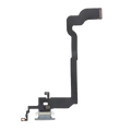 Charging Port Flex Cable For iPhone X (Aftermarket) (Silver)