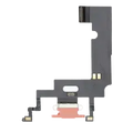 Charging Port Flex Cable For iPhone XR (Premium) (Coral)