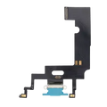 Charging Port Flex Cable For iPhone XR (Premium) (Blue)