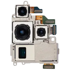 Back Camera Assembly (Wide & Telephoto & Ultrawide) For Samsung Galaxy S23 Ultra 5G (Used OEM Pull: Grade A)