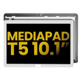 LCD Assembly Without Frame For Huawei MediaPad T5 10.1" (with Home button Version) (Refurbished) (White)