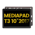 LCD Assembly Without Frame For Huawei MediaPad T3 10" 2017 (Refurbished) (Black)