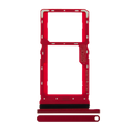 Dual Sim Card Tray For Motorola Moto G8 Play (XT2015 / 2019) (Magenta red)