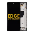 OLED Assembly With Frame For Motorola Edge (XT2405 / 2024) (Refurbished) (Black)