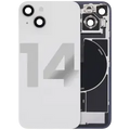 Back Glass w/ MagSafe Magnet & NFC & Flashlight Flex For iPhone 14 (Used OEM Pull: Grade A) (Starlight)
