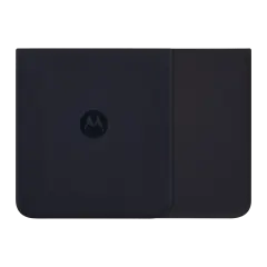 Bottom Back cover Glass For Motorola Razr Plus / Razr 40 Ultra (XT2321 / 2023) (Genuine OEM) (Phantom Black)