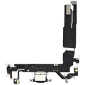Charging Port Flex Cable For iPhone 16 (Aftermarket Plus) (Black)