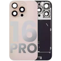 Back Glass w/ MagSafe Magnet & NFC & Flashlight Flex For iPhone 16 Pro (Used OEM Pull: Grade A) (Desert Titanium)
