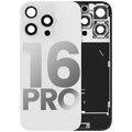 Back Glass w/ MagSafe Magnet & NFC & Flashlight Flex For iPhone 16 Pro (Used OEM Pull: Grade B) (White Titanium)