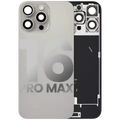 Back Glass w/ MagSafe Magnet & NFC & Flashlight Flex For iPhone 16 Pro Max (Used OEM Pull: Grade B) (Natural Titanium)