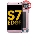 OLED Assembly With Frame For Samsung Galaxy S7 Edge G935A (North American Version) (Refurbished) (Rose Gold)