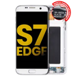 OLED Assembly With Frame For Samsung Galaxy S7 Edge G935A (North American Version) (Refurbished) (White Pearl)