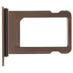 Sim Card Tray For iPhone XS (Service Pack) (Gold)