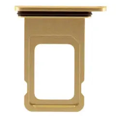 Sim Card Tray For iPhone XR (Service Pack) (Yellow)