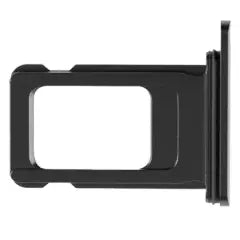 Single Sim Card Tray For iPhone 11 (Service Pack) (Black)