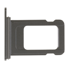 Single Sim Card Tray For iPhone 12 (Genuine OEM) (Black)