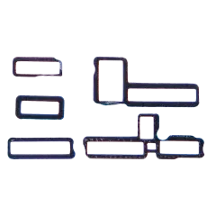 Mainboard Inline Insulator Sticker For iPhone 7 (5 Piece Set) (10 Pack)