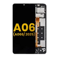 LCD Assembly With Frame For Samsung Galaxy A06 5G (A066/ 2025) (Refurbished) (All Colors)
