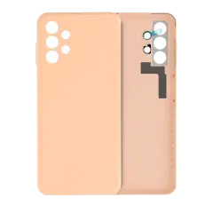 Back Cover Glass For Samsung Galaxy A13 4G (A135 / 2022) (Service Pack) (Peach)
