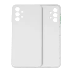Back Cover Glass For Samsung Galaxy A13 4G (A135 / 2022) (Service Pack) (White)