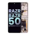 Main OLED Assembly For Motorola Razr / Razr 50 (XT2453 / 2024) (Genuine OEM) (Beach Sand)