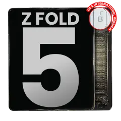 Inner OLED Assembly With Frame For Samsung Galaxy Z Fold 5 5G (US & International) (Used OEM Pull: Grade B/C) (Cream)