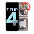 Inner OLED Assembly With Frame For Samsung Galaxy Z Flip 4 5G (US & International) (Service Pack) (White)
