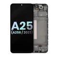 OLED Assembly With Frame For Samsung Galaxy A25 5G (A256 / 2023) (Service Pack) (All Colors)