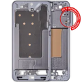 Mid-Frame Housing For Samsung Galaxy S25 Plus 5G (US & International Version) (Silver Shadow)