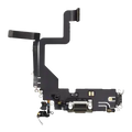 Charging Port Flex Cable For iPhone 14 Pro (Used OEM Pull) (Gold)