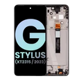 LCD Assembly With Frame For Motorola Moto G Stylus 5G (XT2315 / 2023) (Genuine OEM) (Rose Champagne)