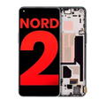 OLED Assembly With Frame For OnePlus Nord 2 5G (Aftermarket Plus) (Blue Haze)