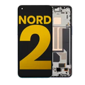 OLED Assembly With Frame For OnePlus Nord 2 5G (Refurbished) (Gray Sierra)