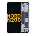 LCD Assembly With Frame For OnePlus Nord N200 5G (Refurbished) (All Colors)