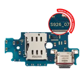 Charging Port Board With Sim Card Reader For Samsung Galaxy S24 Plus 5G (S926U) (US Version) (Premium)